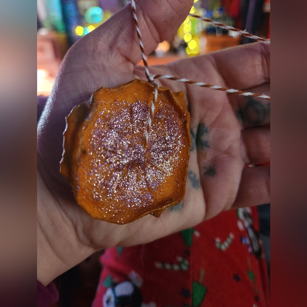 Dehydrated Persimmon Ornament
